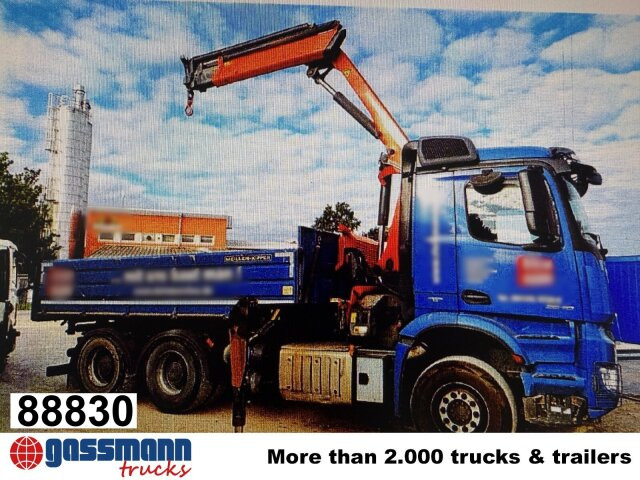 Mercedes-Benz Arocs 2640 LK 6x4, Alu-Bordwände, Kran - Kiper, Kamion s kranom: slika Mercedes-Benz Arocs 2640 LK 6x4, Alu-Bordwände, Kran - Kiper, Kamion s kranom Mercedes-Benz Arocs 2640 LK 6x4, Alu-Bordwände, Kran - Kiper, Kamion s kranom: slika Mercedes-Benz Arocs 2640 LK 6x4, Alu-Bordwände, Kran - Kiper, Kamion s kranom