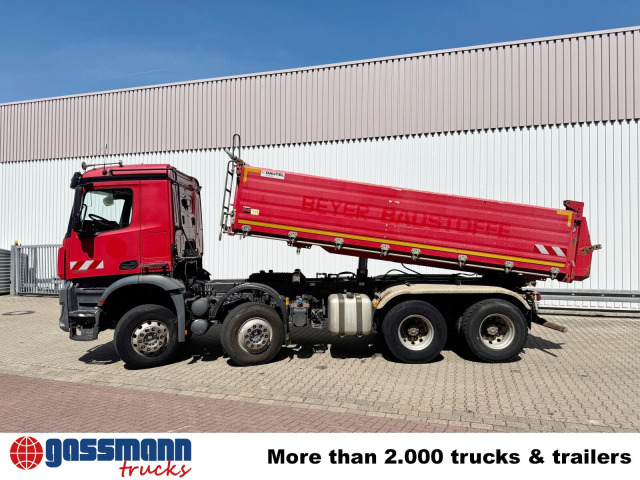 Kiper Mercedes-Benz Arocs 3243 K 8x4/4, Alu-Bordwände: slika Kiper Mercedes-Benz Arocs 3243 K 8x4/4, Alu-Bordwände