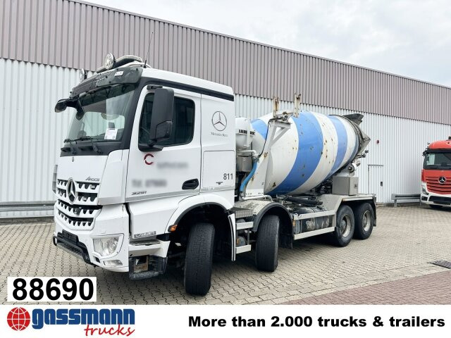 Mercedes-Benz Arocs 3251 8x4/4, Betonmischer Liebherr ca. 9m³ - Automješalica: slika Mercedes-Benz Arocs 3251 8x4/4, Betonmischer Liebherr ca. 9m³ - Automješalica Mercedes-Benz Arocs 3251 8x4/4, Betonmischer Liebherr ca. 9m³ - Automješalica: slika Mercedes-Benz Arocs 3251 8x4/4, Betonmischer Liebherr ca. 9m³ - Automješalica