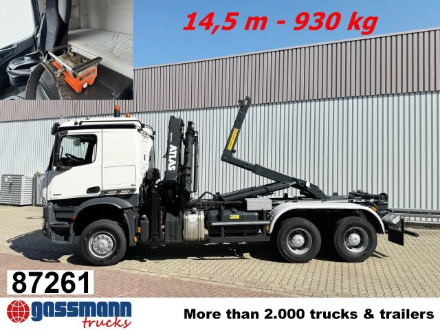 Mercedes-Benz Arocs 3351 AK 6x6, Retarder, Navi, Grounder, - Kamion s kukastom dizalicom, Kamion s kranom: slika Mercedes-Benz Arocs 3351 AK 6x6, Retarder, Navi, Grounder, - Kamion s kukastom dizalicom, Kamion s kranom Mercedes-Benz Arocs 3351 AK 6x6, Retarder, Navi, Grounder, - Kamion s kukastom dizalicom, Kamion s kranom: slika Mercedes-Benz Arocs 3351 AK 6x6, Retarder, Navi, Grounder, - Kamion s kukastom dizalicom, Kamion s kranom