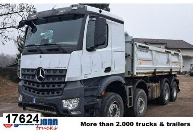 Mercedes-Benz Arocs 3445 K 8x4/4, Meiller Bordmatik links - Kiper: slika Mercedes-Benz Arocs 3445 K 8x4/4, Meiller Bordmatik links - Kiper Mercedes-Benz Arocs 3445 K 8x4/4, Meiller Bordmatik links - Kiper: slika Mercedes-Benz Arocs 3445 K 8x4/4, Meiller Bordmatik links - Kiper