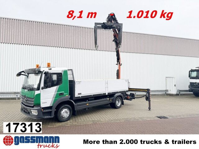 Mercedes-Benz Atego 1223 L 4x2 mit Heckkran Atlas 88.3-A2L, - Kamion s otvorenim sandukom, Kamion s kranom: slika Mercedes-Benz Atego 1223 L 4x2 mit Heckkran Atlas 88.3-A2L, - Kamion s otvorenim sandukom, Kamion s kranom Mercedes-Benz Atego 1223 L 4x2 mit Heckkran Atlas 88.3-A2L, - Kamion s otvorenim sandukom, Kamion s kranom: slika Mercedes-Benz Atego 1223 L 4x2 mit Heckkran Atlas 88.3-A2L, - Kamion s otvorenim sandukom, Kamion s kranom
