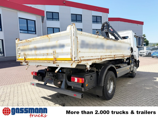 Kiper, Kamion s kranom Mercedes-Benz Atego 1623 4x2 mit Kran Hiab X-HiDuo 108B-2,: slika Kiper, Kamion s kranom Mercedes-Benz Atego 1623 4x2 mit Kran Hiab X-HiDuo 108B-2,