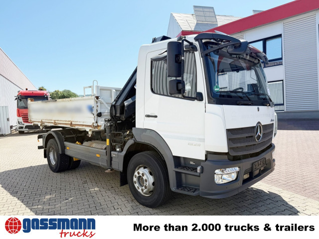Kiper, Kamion s kranom Mercedes-Benz Atego 1623 4x2 mit Kran Hiab X-HiDuo 108B-2,: slika Kiper, Kamion s kranom Mercedes-Benz Atego 1623 4x2 mit Kran Hiab X-HiDuo 108B-2,