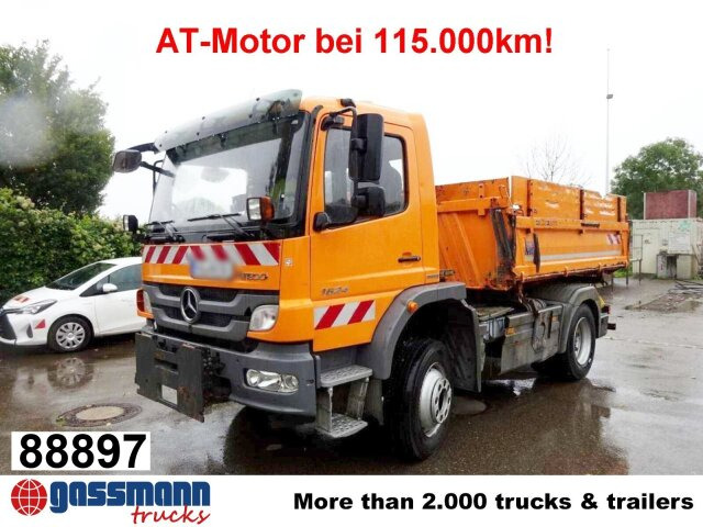 Mercedes-Benz Atego 1624 AK 4x4, AT-Motor, - Kiper, Kamion s kranom: slika Mercedes-Benz Atego 1624 AK 4x4, AT-Motor, - Kiper, Kamion s kranom Mercedes-Benz Atego 1624 AK 4x4, AT-Motor, - Kiper, Kamion s kranom: slika Mercedes-Benz Atego 1624 AK 4x4, AT-Motor, - Kiper, Kamion s kranom