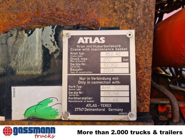 Mercedes-Benz Atego 1823 AK 4x4 mit Kran Atlas 85.2, Funk, - Kiper, Kamion s kranom: slika Mercedes-Benz Atego 1823 AK 4x4 mit Kran Atlas 85.2, Funk, - Kiper, Kamion s kranom Mercedes-Benz Atego 1823 AK 4x4 mit Kran Atlas 85.2, Funk, - Kiper, Kamion s kranom: slika Mercedes-Benz Atego 1823 AK 4x4 mit Kran Atlas 85.2, Funk, - Kiper, Kamion s kranom