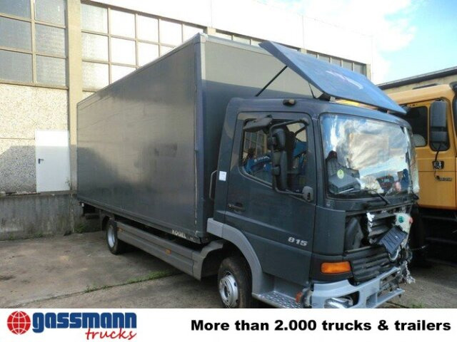 Kamion sandučar Mercedes-Benz Atego 815 4x2, UNFALL! Ersatzteilträger!: slika Kamion sandučar Mercedes-Benz Atego 815 4x2, UNFALL! Ersatzteilträger!