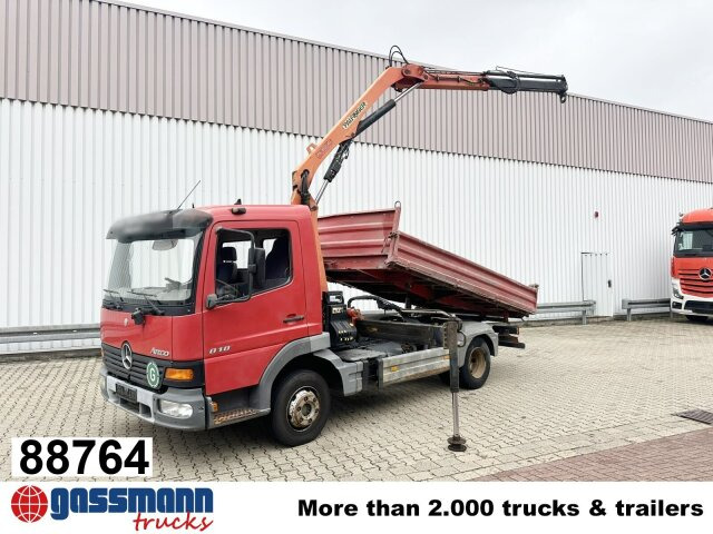 Mercedes-Benz Atego 818 K 4x2 mit Kran Palfinger PK 6500, 2x - Kiper, Kamion s kranom: slika Mercedes-Benz Atego 818 K 4x2 mit Kran Palfinger PK 6500, 2x - Kiper, Kamion s kranom Mercedes-Benz Atego 818 K 4x2 mit Kran Palfinger PK 6500, 2x - Kiper, Kamion s kranom: slika Mercedes-Benz Atego 818 K 4x2 mit Kran Palfinger PK 6500, 2x - Kiper, Kamion s kranom