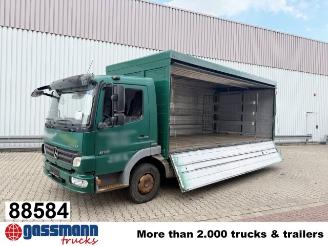 Mercedes-Benz Atego 818 L 4x2, Getränkekoffer, 2x AHK - Kamion sandučar: slika Mercedes-Benz Atego 818 L 4x2, Getränkekoffer, 2x AHK - Kamion sandučar Mercedes-Benz Atego 818 L 4x2, Getränkekoffer, 2x AHK - Kamion sandučar: slika Mercedes-Benz Atego 818 L 4x2, Getränkekoffer, 2x AHK - Kamion sandučar