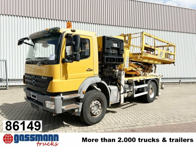 Mercedes-Benz Axor 1824 K 4x2, AMV Hubsteiger + Kompressor, - Podizna platforma montirana na kamion: slika Mercedes-Benz Axor 1824 K 4x2, AMV Hubsteiger + Kompressor, - Podizna platforma montirana na kamion Mercedes-Benz Axor 1824 K 4x2, AMV Hubsteiger + Kompressor, - Podizna platforma montirana na kamion: slika Mercedes-Benz Axor 1824 K 4x2, AMV Hubsteiger + Kompressor, - Podizna platforma montirana na kamion