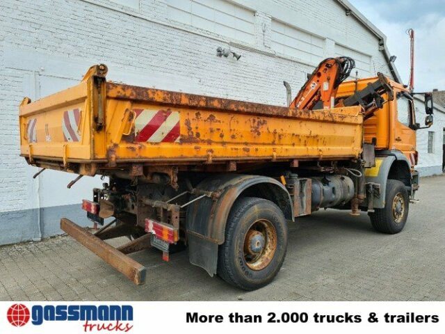 Kiper, Kamion s kranom Mercedes-Benz Axor 1828 AK 4x4, Winterdienstausstattung, Kran: slika Kiper, Kamion s kranom Mercedes-Benz Axor 1828 AK 4x4, Winterdienstausstattung, Kran