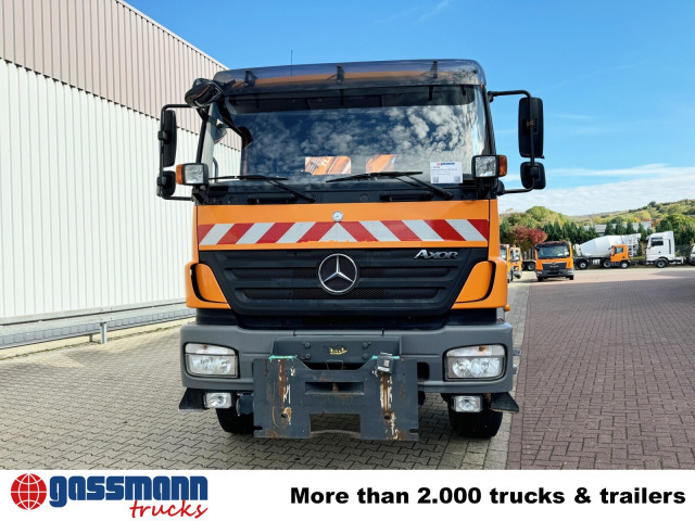 Kiper, Kamion s kranom Mercedes-Benz Axor 1833 AK 4x4, Winterdienstausstattung, Kran: slika Kiper, Kamion s kranom Mercedes-Benz Axor 1833 AK 4x4, Winterdienstausstattung, Kran