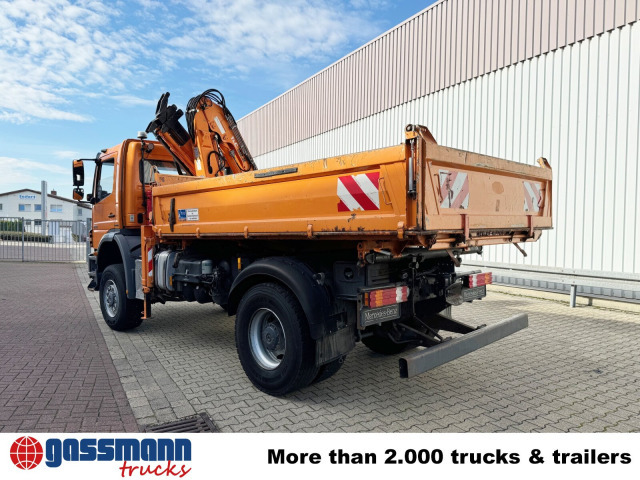 Kiper, Kamion s kranom Mercedes-Benz Axor 1833 AK 4x4, Winterdienstausstattung, Kran: slika Kiper, Kamion s kranom Mercedes-Benz Axor 1833 AK 4x4, Winterdienstausstattung, Kran