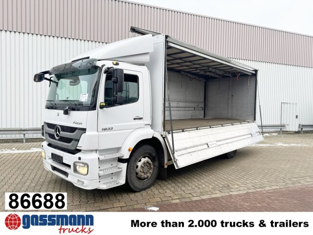 Mercedes-Benz Axor 1833 L 4x2, Getränkekoffer - Kamion sandučar: slika Mercedes-Benz Axor 1833 L 4x2, Getränkekoffer - Kamion sandučar Mercedes-Benz Axor 1833 L 4x2, Getränkekoffer - Kamion sandučar: slika Mercedes-Benz Axor 1833 L 4x2, Getränkekoffer - Kamion sandučar