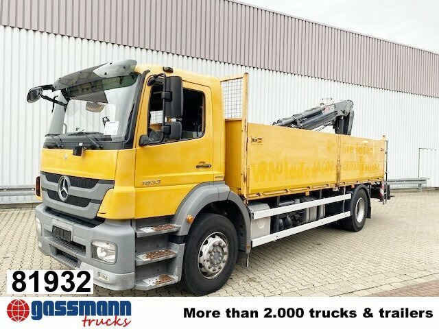 Mercedes-Benz Axor 1833 L 4x2 mit Heckkran Hiab XS 133 K-2 - Kamion s otvorenim sandukom, Kamion s kranom: slika Mercedes-Benz Axor 1833 L 4x2 mit Heckkran Hiab XS 133 K-2 - Kamion s otvorenim sandukom, Kamion s kranom Mercedes-Benz Axor 1833 L 4x2 mit Heckkran Hiab XS 133 K-2 - Kamion s otvorenim sandukom, Kamion s kranom: slika Mercedes-Benz Axor 1833 L 4x2 mit Heckkran Hiab XS 133 K-2 - Kamion s otvorenim sandukom, Kamion s kranom