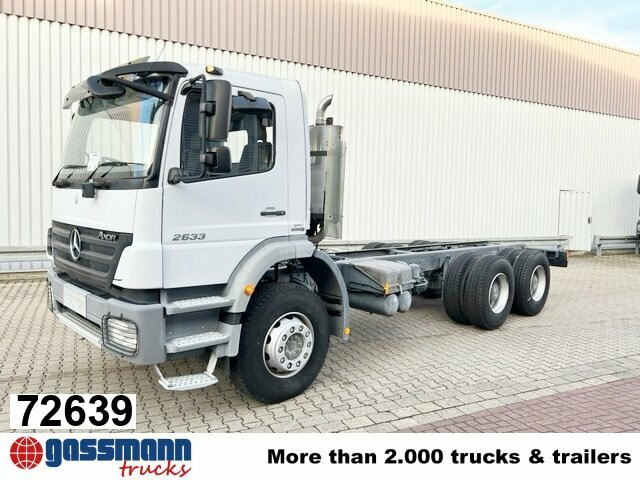 Mercedes-Benz Axor 2633 K 6x4 RHD - Kamion-šasija: slika Mercedes-Benz Axor 2633 K 6x4 RHD - Kamion-šasija Mercedes-Benz Axor 2633 K 6x4 RHD - Kamion-šasija: slika Mercedes-Benz Axor 2633 K 6x4 RHD - Kamion-šasija