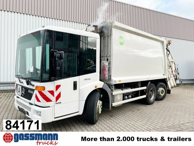 Mercedes-Benz Econic 2633 L/NLA 6x2/4, Lenkachse, - Kamion za odvoz smeća: slika Mercedes-Benz Econic 2633 L/NLA 6x2/4, Lenkachse, - Kamion za odvoz smeća Mercedes-Benz Econic 2633 L/NLA 6x2/4, Lenkachse, - Kamion za odvoz smeća: slika Mercedes-Benz Econic 2633 L/NLA 6x2/4, Lenkachse, - Kamion za odvoz smeća