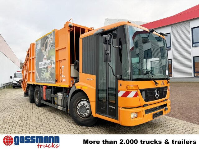 Kamion za odvoz smeća za prijevoz smeća Mercedes-Benz Econic 2633 LL 6x2/4 NLA, EEV, Lenkachse, Haller: slika Kamion za odvoz smeća za prijevoz smeća Mercedes-Benz Econic 2633 LL 6x2/4 NLA, EEV, Lenkachse, Haller