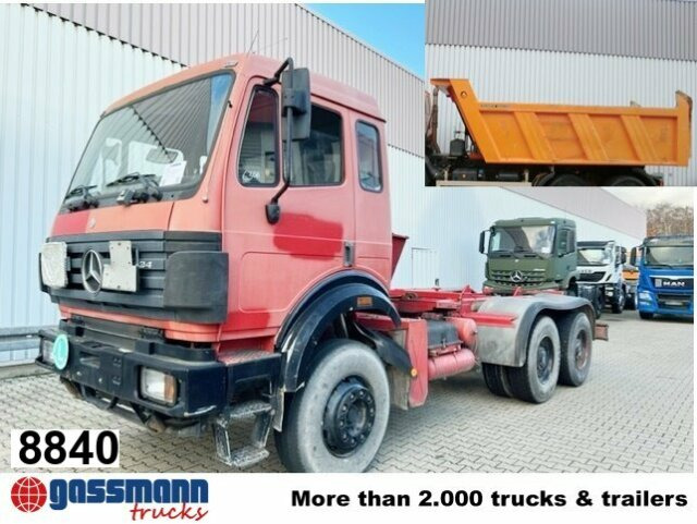 Mercedes-Benz SK II 25/2634 K 6x4, Stahlmulde ca. 13m³ - Kiper: slika Mercedes-Benz SK II 25/2634 K 6x4, Stahlmulde ca. 13m³ - Kiper Mercedes-Benz SK II 25/2634 K 6x4, Stahlmulde ca. 13m³ - Kiper: slika Mercedes-Benz SK II 25/2634 K 6x4, Stahlmulde ca. 13m³ - Kiper