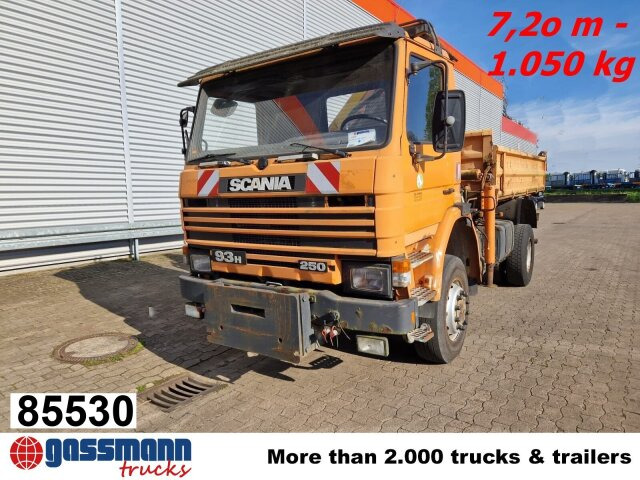 Scania 93H 250 4x4 mit Kran Palfinger PK8000, - Kiper, Kamion s kranom: slika Scania 93H 250 4x4 mit Kran Palfinger PK8000, - Kiper, Kamion s kranom Scania 93H 250 4x4 mit Kran Palfinger PK8000, - Kiper, Kamion s kranom: slika Scania 93H 250 4x4 mit Kran Palfinger PK8000, - Kiper, Kamion s kranom