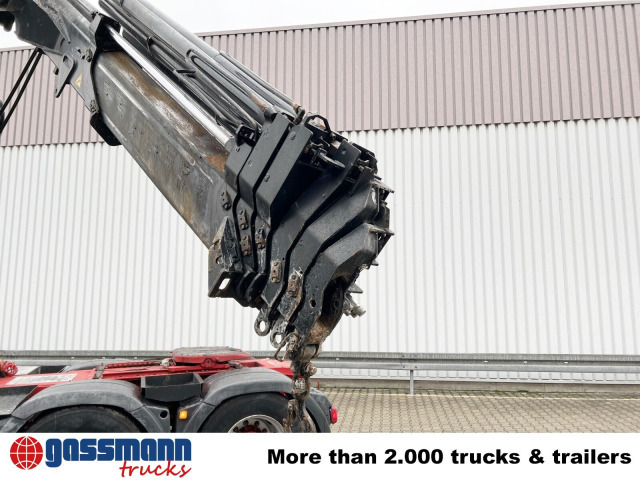 Tegljač MAN TGX 26.480 6x4 BLS mit Kran Hiab 288E-6 Hipro,: slika Tegljač MAN TGX 26.480 6x4 BLS mit Kran Hiab 288E-6 Hipro,