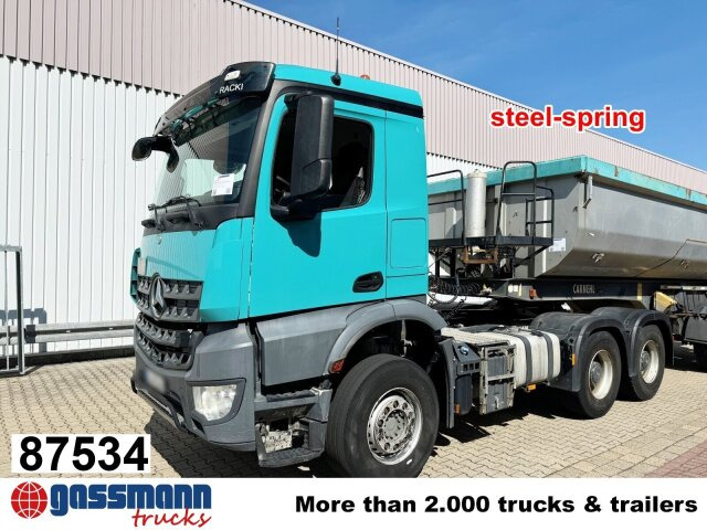 Mercedes-Benz Arocs 3343 S 6x4, Full Steel, 3x Vorhanden! - Tegljač: slika Mercedes-Benz Arocs 3343 S 6x4, Full Steel, 3x Vorhanden! - Tegljač Mercedes-Benz Arocs 3343 S 6x4, Full Steel, 3x Vorhanden! - Tegljač: slika Mercedes-Benz Arocs 3343 S 6x4, Full Steel, 3x Vorhanden! - Tegljač