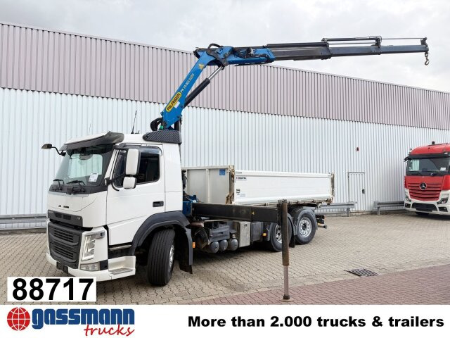 Volvo FM 460 6x2, Lenk-/Liftachse, Alu-Bordwände, - Kiper, Kamion s kranom: slika Volvo FM 460 6x2, Lenk-/Liftachse, Alu-Bordwände, - Kiper, Kamion s kranom Volvo FM 460 6x2, Lenk-/Liftachse, Alu-Bordwände, - Kiper, Kamion s kranom: slika Volvo FM 460 6x2, Lenk-/Liftachse, Alu-Bordwände, - Kiper, Kamion s kranom