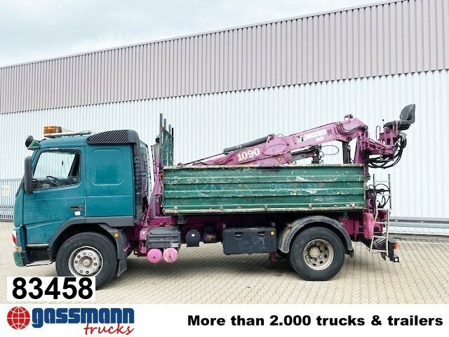 Volvo FM12-420 4x2 mit Heckkran Jonsered 1090, - Kiper, Kamion s kranom: slika Volvo FM12-420 4x2 mit Heckkran Jonsered 1090, - Kiper, Kamion s kranom Volvo FM12-420 4x2 mit Heckkran Jonsered 1090, - Kiper, Kamion s kranom: slika Volvo FM12-420 4x2 mit Heckkran Jonsered 1090, - Kiper, Kamion s kranom