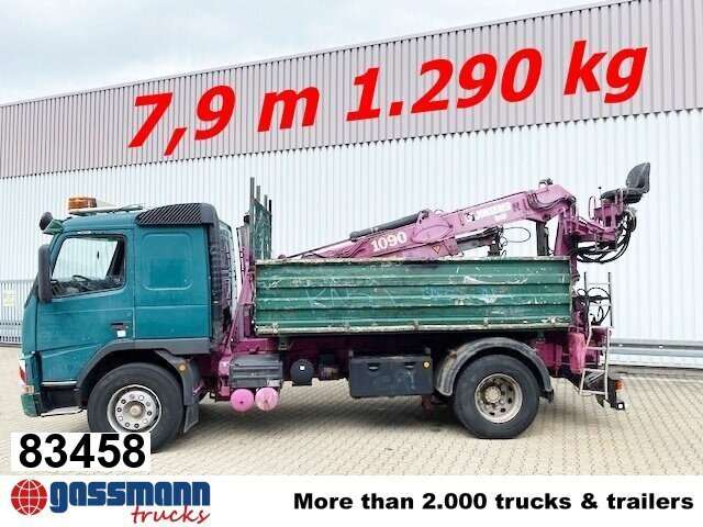 Volvo FM12-420 4x2 mit Heckkran Jonsered 1090, - Kiper, Kamion s kranom: slika Volvo FM12-420 4x2 mit Heckkran Jonsered 1090, - Kiper, Kamion s kranom Volvo FM12-420 4x2 mit Heckkran Jonsered 1090, - Kiper, Kamion s kranom: slika Volvo FM12-420 4x2 mit Heckkran Jonsered 1090, - Kiper, Kamion s kranom