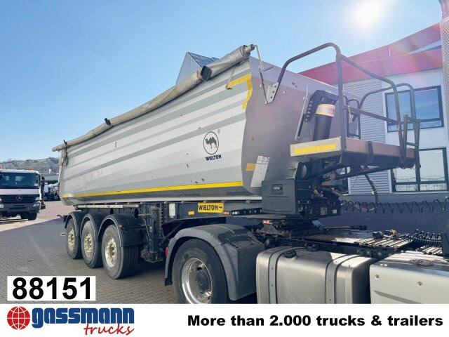 Wielton NW-3, Liftachse, Stahlmulde ca. 26m³ - Kiper poluprikolica: slika Wielton NW-3, Liftachse, Stahlmulde ca. 26m³ - Kiper poluprikolica Wielton NW-3, Liftachse, Stahlmulde ca. 26m³ - Kiper poluprikolica: slika Wielton NW-3, Liftachse, Stahlmulde ca. 26m³ - Kiper poluprikolica