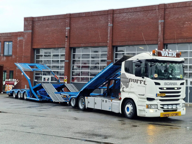 Scania R450 6x2 Trucktransporter GS Meppel + Trailer 2008 - Perfect condition - Retarder - Autotransporter: slika Scania R450 6x2 Trucktransporter GS Meppel + Trailer 2008 - Perfect condition - Retarder - Autotransporter Scania R450 6x2 Trucktransporter GS Meppel + Trailer 2008 - Perfect condition - Retarder - Autotransporter: slika Scania R450 6x2 Trucktransporter GS Meppel + Trailer 2008 - Perfect condition - Retarder - Autotransporter