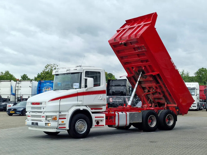 Scania T124-470 6x2 - Tipper - Manual gearbox - Full steel - Robson Drive - New Engine - Torpedo/Hauber - Kiper: slika Scania T124-470 6x2 - Tipper - Manual gearbox - Full steel - Robson Drive - New Engine - Torpedo/Hauber - Kiper Scania T124-470 6x2 - Tipper - Manual gearbox - Full steel - Robson Drive - New Engine - Torpedo/Hauber - Kiper: slika Scania T124-470 6x2 - Tipper - Manual gearbox - Full steel - Robson Drive - New Engine - Torpedo/Hauber - Kiper