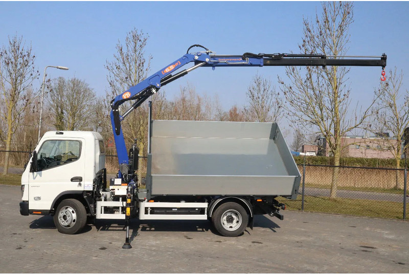Mali kamion kiper FUSO Canter 7C18 | 4X2 | 3-WAY TIPPER | PM 6.5 KRAN /CRANE: slika Mali kamion kiper FUSO Canter 7C18 | 4X2 | 3-WAY TIPPER | PM 6.5 KRAN /CRANE