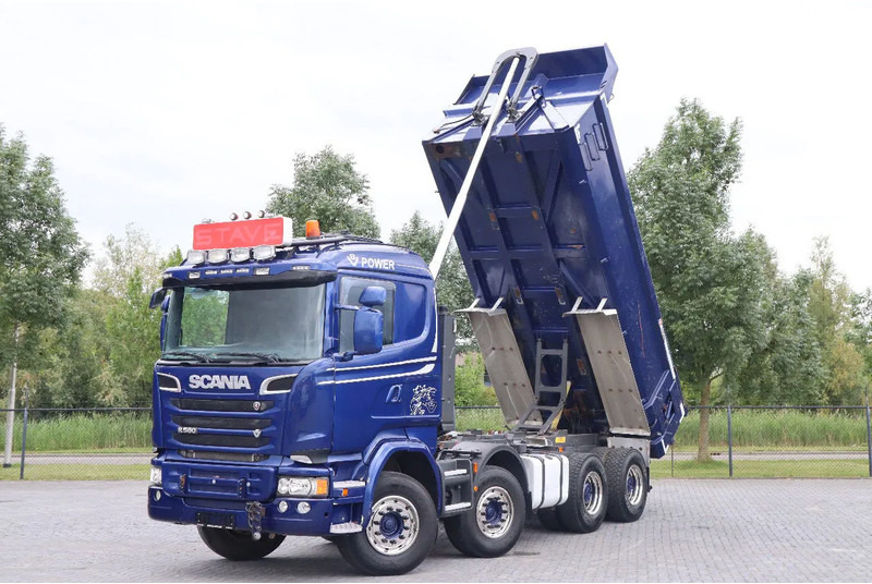 Scania R580 V8 | FULL STEEL | BIG AXLES | RETARDER | EURO 6 - Kiper: slika Scania R580 V8 | FULL STEEL | BIG AXLES | RETARDER | EURO 6 - Kiper Scania R580 V8 | FULL STEEL | BIG AXLES | RETARDER | EURO 6 - Kiper: slika Scania R580 V8 | FULL STEEL | BIG AXLES | RETARDER | EURO 6 - Kiper