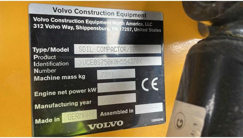 Zakup Volvo SD75B | SD 75 B | NEW / UNUSED | 1 YEAR WARRANTY Volvo SD75B | SD 75 B | NEW / UNUSED | 1 YEAR WARRANTY: slika Zakup Volvo SD75B | SD 75 B | NEW / UNUSED | 1 YEAR WARRANTY Volvo SD75B | SD 75 B | NEW / UNUSED | 1 YEAR WARRANTY