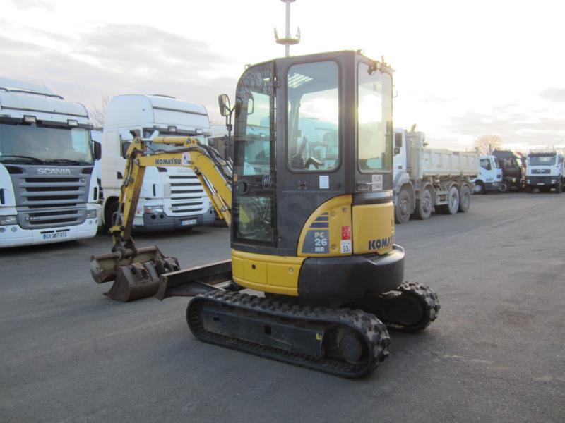 Komatsu PC26MR-3 - Mini bager: slika Komatsu PC26MR-3 - Mini bager Komatsu PC26MR-3 - Mini bager: slika Komatsu PC26MR-3 - Mini bager