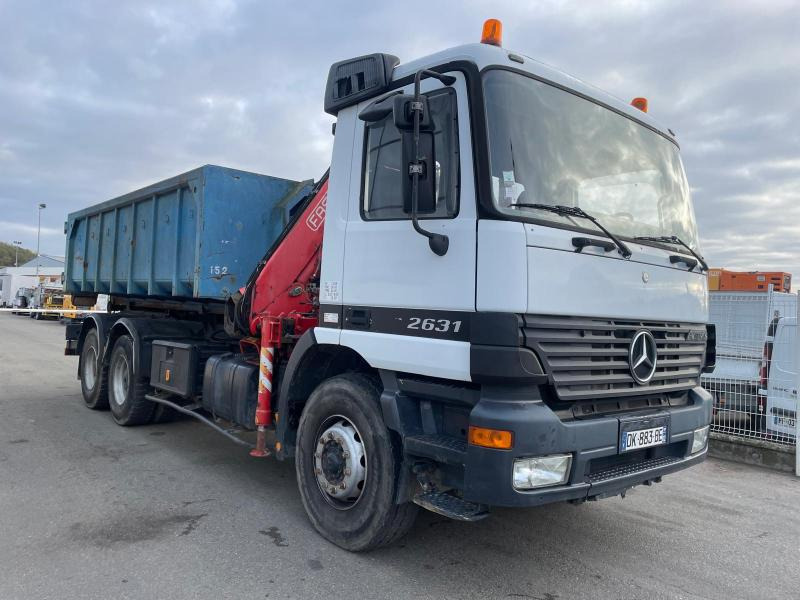 Mercedes Actros 2631 - Kamion s kukastom dizalicom, Kamion s kranom: slika Mercedes Actros 2631 - Kamion s kukastom dizalicom, Kamion s kranom Mercedes Actros 2631 - Kamion s kukastom dizalicom, Kamion s kranom: slika Mercedes Actros 2631 - Kamion s kukastom dizalicom, Kamion s kranom