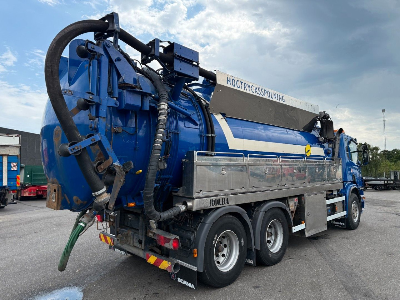 Scania P380 6x4 Rolba 15,000 l. Stainless Steel Kombi - Vakum kamion: slika Scania P380 6x4 Rolba 15,000 l. Stainless Steel Kombi - Vakum kamion Scania P380 6x4 Rolba 15,000 l. Stainless Steel Kombi - Vakum kamion: slika Scania P380 6x4 Rolba 15,000 l. Stainless Steel Kombi - Vakum kamion