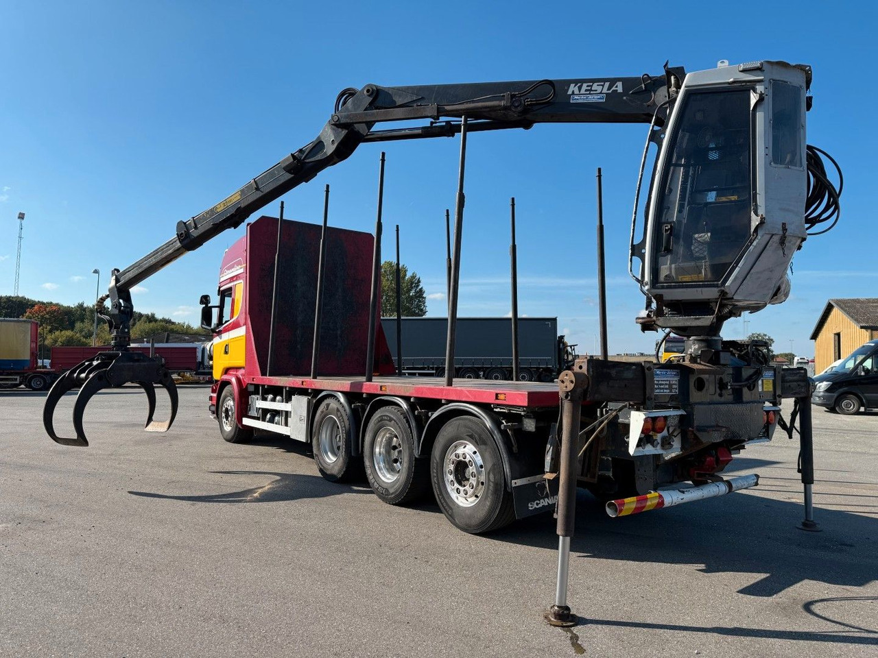 Scania R580 V8 8x4*4 Crane Kesla 21127 / Woodtransport - Kamion s kranom: slika Scania R580 V8 8x4*4 Crane Kesla 21127 / Woodtransport - Kamion s kranom Scania R580 V8 8x4*4 Crane Kesla 21127 / Woodtransport - Kamion s kranom: slika Scania R580 V8 8x4*4 Crane Kesla 21127 / Woodtransport - Kamion s kranom