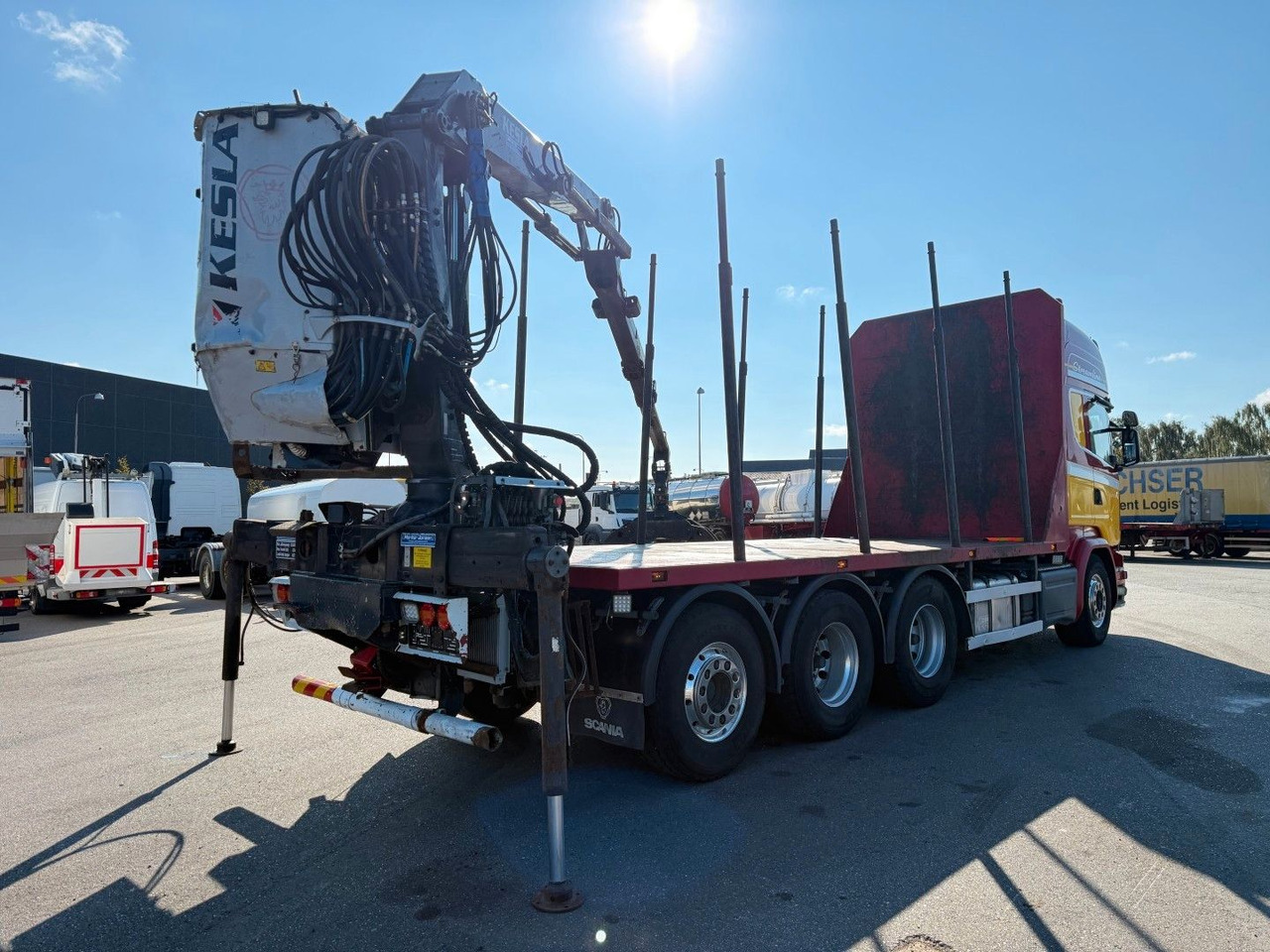 Scania R580 V8 8x4*4 Crane Kesla 21127 / Woodtransport - Kamion s kranom: slika Scania R580 V8 8x4*4 Crane Kesla 21127 / Woodtransport - Kamion s kranom Scania R580 V8 8x4*4 Crane Kesla 21127 / Woodtransport - Kamion s kranom: slika Scania R580 V8 8x4*4 Crane Kesla 21127 / Woodtransport - Kamion s kranom
