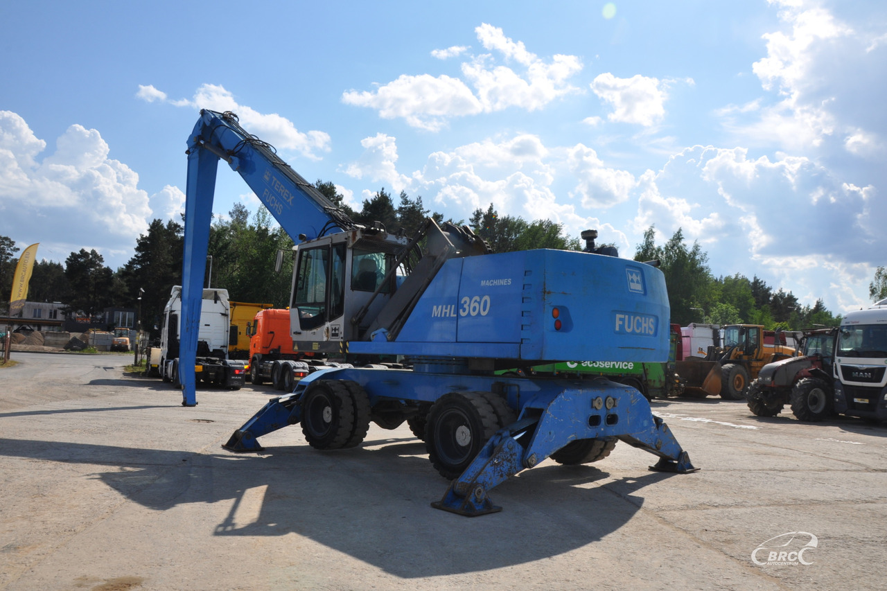 Fuchs MHL 360 - Stroj za rukovanje otpadom: slika Fuchs MHL 360 - Stroj za rukovanje otpadom Fuchs MHL 360 - Stroj za rukovanje otpadom: slika Fuchs MHL 360 - Stroj za rukovanje otpadom