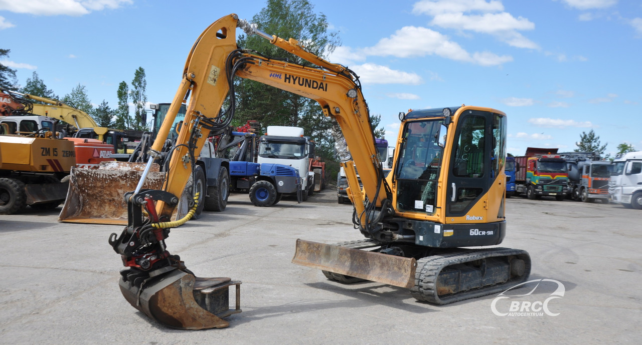 Hyundai R60CR-9A - Mini bager: slika Hyundai R60CR-9A - Mini bager Hyundai R60CR-9A - Mini bager: slika Hyundai R60CR-9A - Mini bager