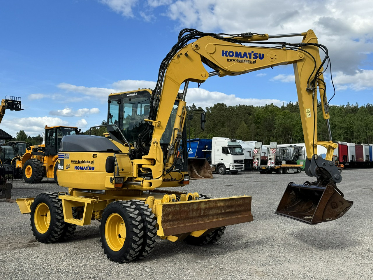 Komatsu PW 98 MR 8 Pług + Podpory 10ton Szybkozłącze - Bager na kotačima: slika Komatsu PW 98 MR 8 Pług + Podpory 10ton Szybkozłącze - Bager na kotačima Komatsu PW 98 MR 8 Pług + Podpory 10ton Szybkozłącze - Bager na kotačima: slika Komatsu PW 98 MR 8 Pług + Podpory 10ton Szybkozłącze - Bager na kotačima