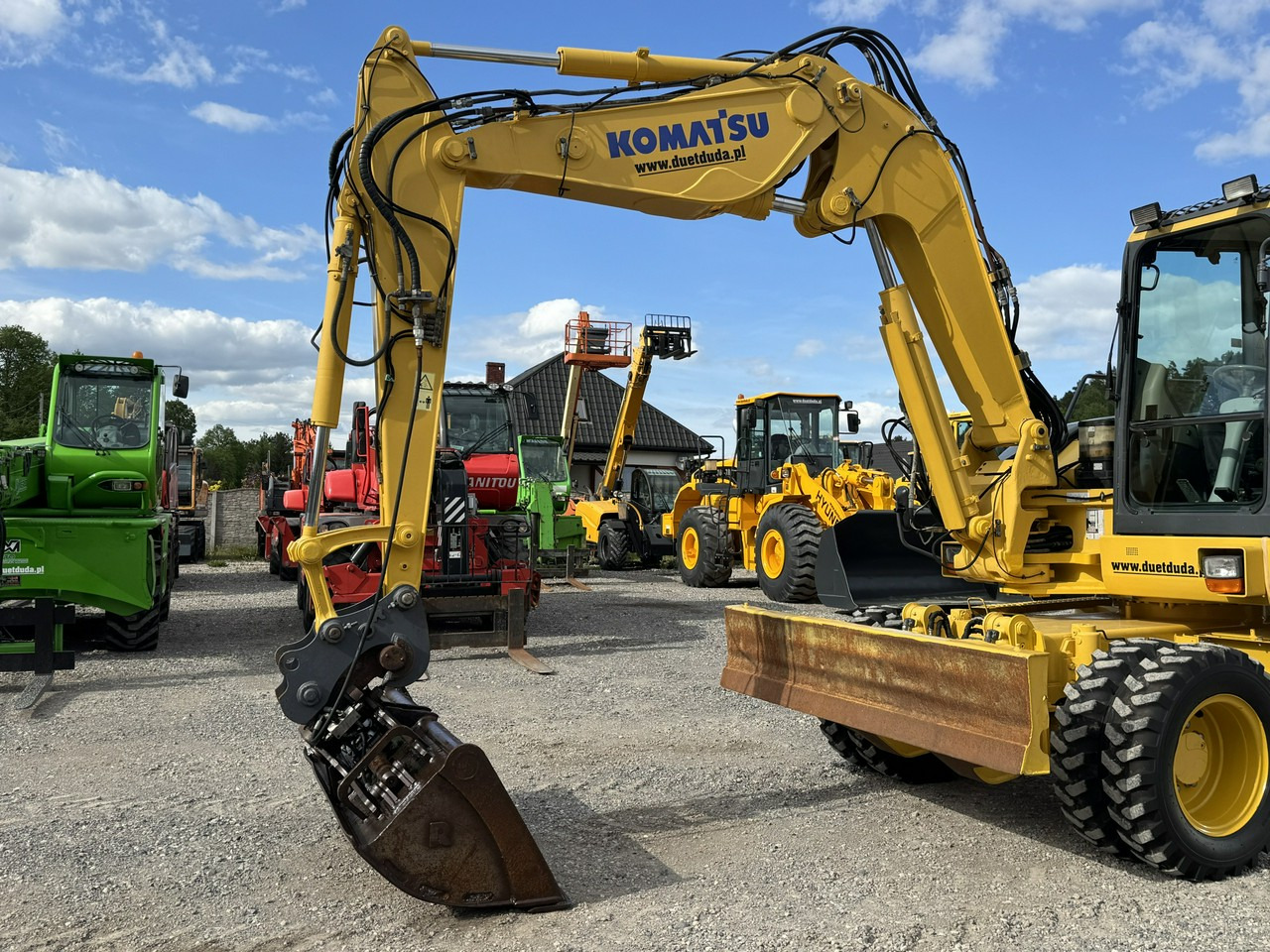Komatsu PW 98 MR 8 Pług + Podpory 10ton Szybkozłącze - Bager na kotačima: slika Komatsu PW 98 MR 8 Pług + Podpory 10ton Szybkozłącze - Bager na kotačima Komatsu PW 98 MR 8 Pług + Podpory 10ton Szybkozłącze - Bager na kotačima: slika Komatsu PW 98 MR 8 Pług + Podpory 10ton Szybkozłącze - Bager na kotačima