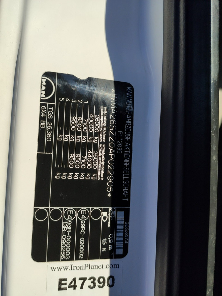 Kamion s otvorenim sandukom, Kamion s kranom MAN TGS 26.360 6x4: slika Kamion s otvorenim sandukom, Kamion s kranom MAN TGS 26.360 6x4 Kamion s otvorenim sandukom, Kamion s kranom MAN TGS 26.360 6x4: slika Kamion s otvorenim sandukom, Kamion s kranom MAN TGS 26.360 6x4