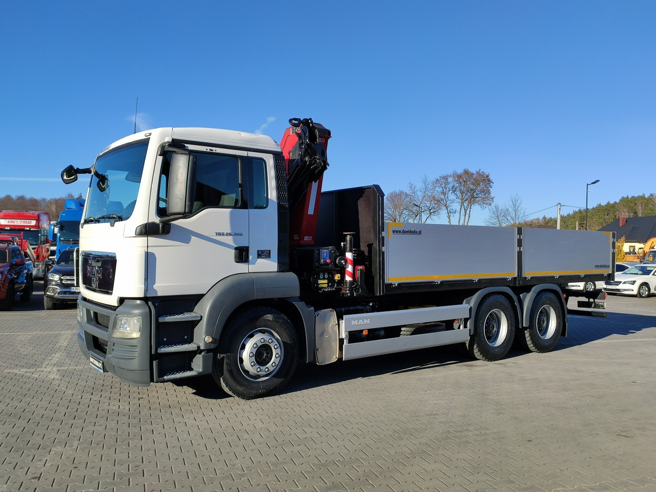 Kamion s otvorenim sandukom, Kamion s kranom MAN TGS 26.360 6x4: slika Kamion s otvorenim sandukom, Kamion s kranom MAN TGS 26.360 6x4 Kamion s otvorenim sandukom, Kamion s kranom MAN TGS 26.360 6x4: slika Kamion s otvorenim sandukom, Kamion s kranom MAN TGS 26.360 6x4