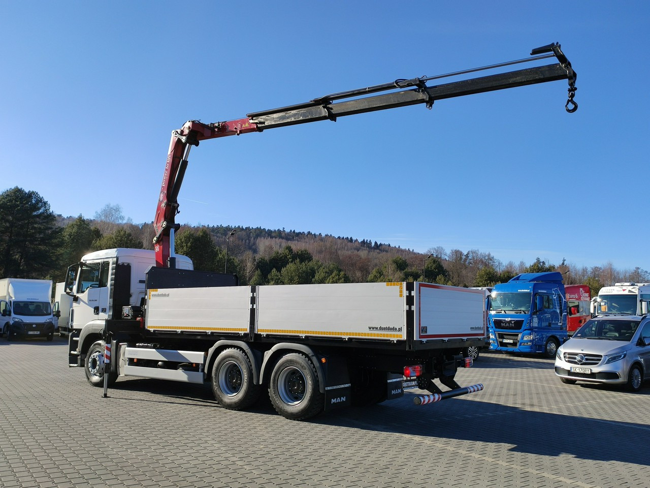 Kamion s otvorenim sandukom, Kamion s kranom MAN TGS 26.360 6x4: slika Kamion s otvorenim sandukom, Kamion s kranom MAN TGS 26.360 6x4 Kamion s otvorenim sandukom, Kamion s kranom MAN TGS 26.360 6x4: slika Kamion s otvorenim sandukom, Kamion s kranom MAN TGS 26.360 6x4