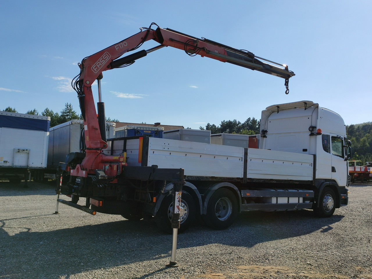 Scania 124L 420 6x2 Retarder HDS FASSI F170 Budowlanka - Kamion s otvorenim sandukom, Kamion s kranom: slika Scania 124L 420 6x2 Retarder HDS FASSI F170 Budowlanka - Kamion s otvorenim sandukom, Kamion s kranom Scania 124L 420 6x2 Retarder HDS FASSI F170 Budowlanka - Kamion s otvorenim sandukom, Kamion s kranom: slika Scania 124L 420 6x2 Retarder HDS FASSI F170 Budowlanka - Kamion s otvorenim sandukom, Kamion s kranom