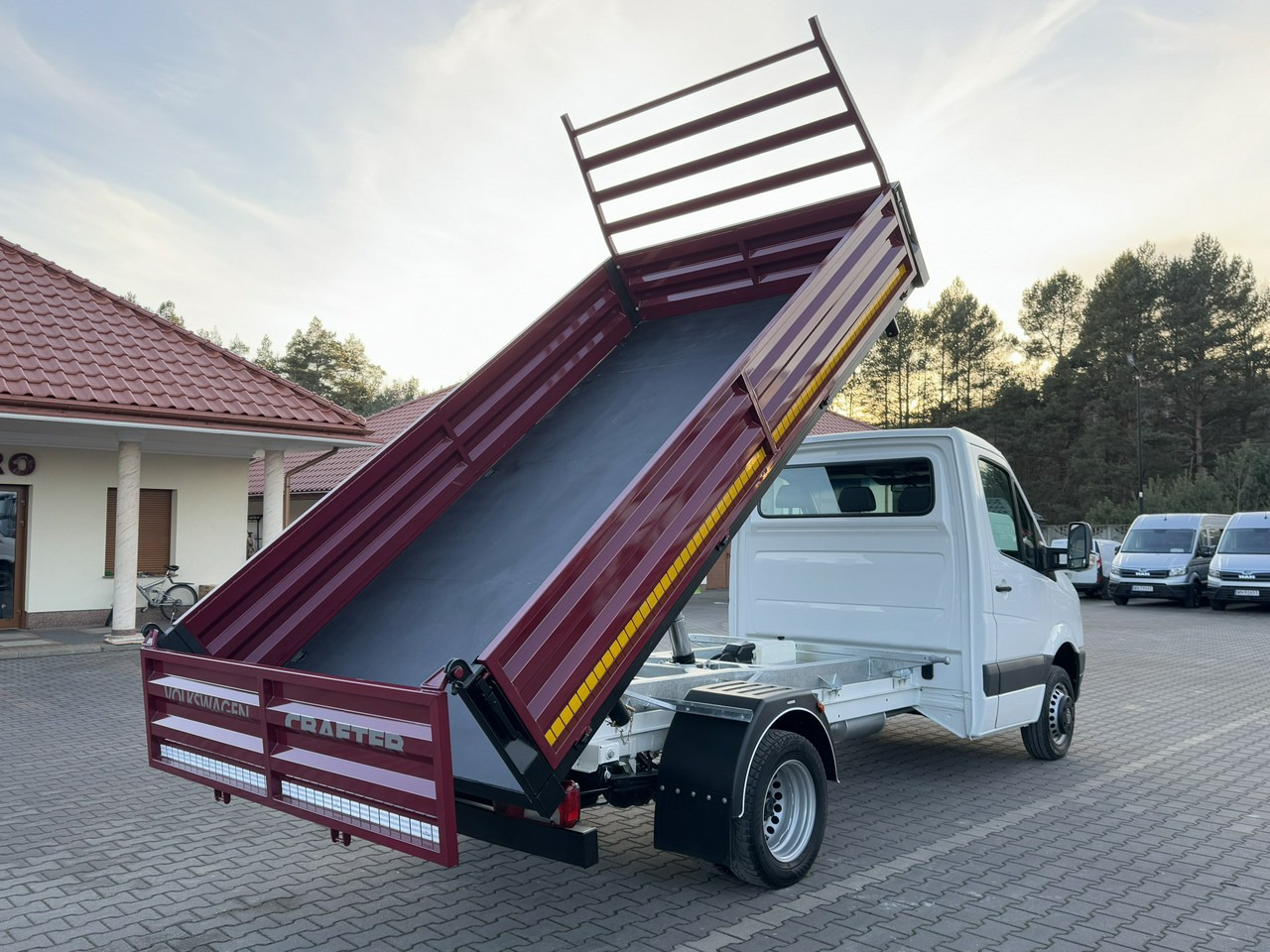 Mali kamion kiper Volkswagen Crafter: slika Mali kamion kiper Volkswagen Crafter