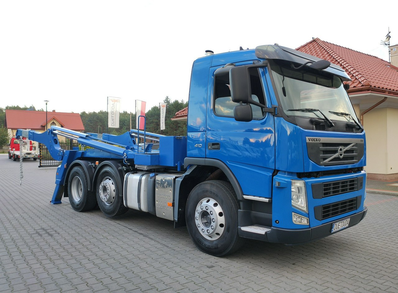 Utovarivač s proklizavajućim upravljanjem Volvo FM 410 E5 Bramowiec Hakowiec 6x2 Oś Skrętna / Podnoszona Automat: slika Utovarivač s proklizavajućim upravljanjem Volvo FM 410 E5 Bramowiec Hakowiec 6x2 Oś Skrętna / Podnoszona Automat
